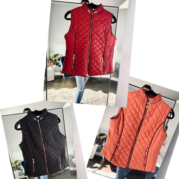 🏷Huff Puffer Vest Plum Red - Picture 5 of 5